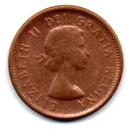 Canadá - 1964 - 1 Cent - Foto 2