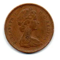 Canadá - 1966 - 1 Cent - Foto 2