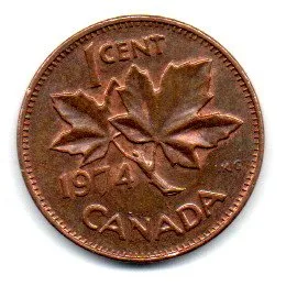 Canadá - 1974 - 1 Cent
