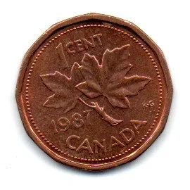 Canadá - 1987 - 1 Cent