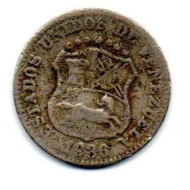 Venezuela - 1936 - 5 Centimos - UTG