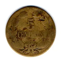 Venezuela - 1944 - 5 Centimos - UTG - Foto 2