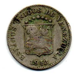 Venezuela - 1948 - 5 Centimos - UTG