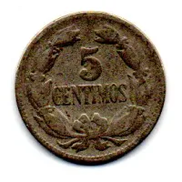 Venezuela - 1948 - 5 Centimos - Foto 2