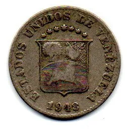 Venezuela - 1948 - 5 Centimos