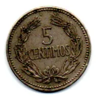 Venezuela - 1964 - 5 Centimos - Foto 2