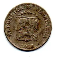 Venezuela - 1958 - 5 Centimos