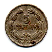 Venezuela - 1958 - 5 Centimos - Foto 2