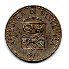 Venezuela - 1971 - 5 Centimos