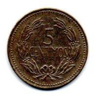 Venezuela - 1971 - 5 Centimos - Foto 2