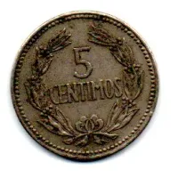Venezuela - 1958 - 5 Centimos - Foto 2