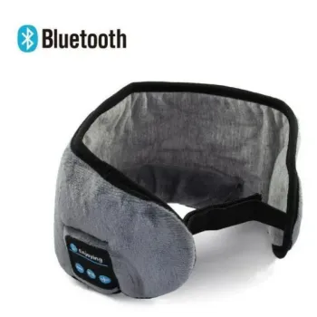 Máscara de Dormir com Fone de Ouvido Bluetooth Confortável