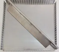  CORTADOR  P/ D Leite Palha Ita  Brownie  Polenta  Choc. Bolos  Bar. cereais... TAM. 40,2x40,2 x2,5  P/256 BARRINHAS 2,5X2,5X2,5 CM  +  64 CORTES 5x5x2,5cm + 