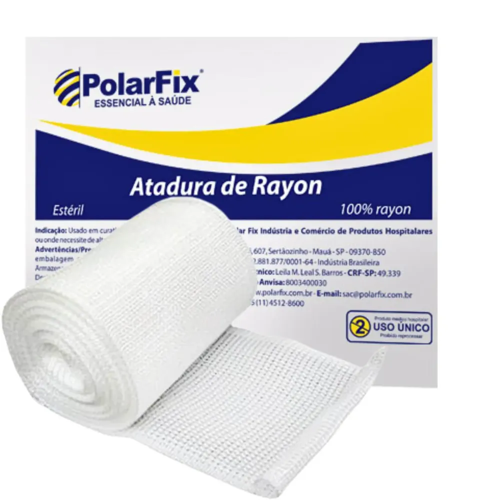 Atadura De Rayon 7,5 cm X 5 m POLAR FIX Imagem