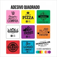 ROTULO  ADESIVO 5X5 PARA LATINHAS  5X5 - Foto 3