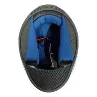 Capacete FW3 GTX Fox Rosa / Azul c/ Viseira interna - Foto 6