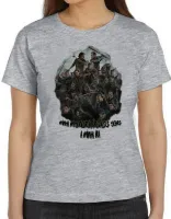 Baby look blusa Feminina The Walking Dead minha misericórdia - Foto 5