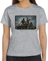Baby look blusa Feminina The Walking Dead minha misericórdia  serie - Foto 5