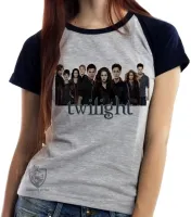 Baby look blusa Feminina twilight crepusculo vampiro - Foto 4