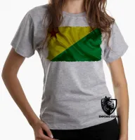 Baby look blusa Feminina bandeira Acre - Foto 6