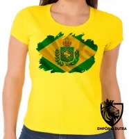 Baby look blusa Feminina bandeira Brasil imperial monarquia - Foto 3