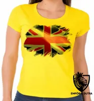 Baby look blusa Feminina bandeira estados inglaterra reino unido - Foto 2