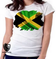 Baby look blusa Feminina bandeira Jamaica marley - Foto 6