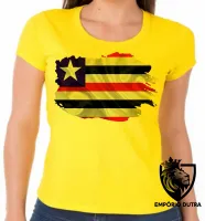 Baby look blusa Feminina bandeira Maranhão - Foto 3