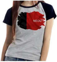 Baby look blusa Feminina bandeira Paraíba - Foto 4