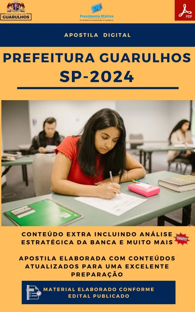 Apostila Pref Guarulhos SP Médico Perito 2024