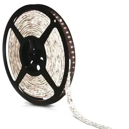 Fita LED 240 led branco quente 3000k 12v rolo 5 metros 12v Imagem