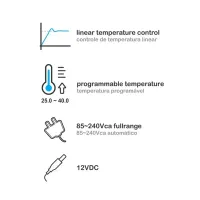 Mesa Aquecedora Portátil com Aquecedor de Bloco Seco de Tubo e Frasco - Foto 2