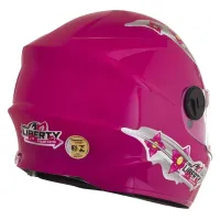 Capacete Protork Liberty kids infatil  Rosa Girls  - Foto 2