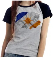 Baby look blusa Feminina bandeira tocantins - Foto 2