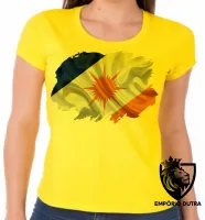 Baby look blusa Feminina bandeira tocantins - Foto 3