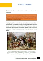 397 - História - O Iluminismo e as Colônias Inglesas na América - As Treze Colônias na América - 8º ano - PDF com 7 páginas - Foto 2