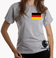 Baby look blusa Feminina bandeira Alemanha germany - Foto 7