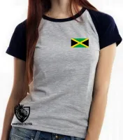 Baby look blusa Feminina bandeira Jamaica marley - Foto 6