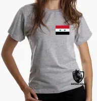 Baby look blusa Feminina bandeira siria República Árabe - Foto 2