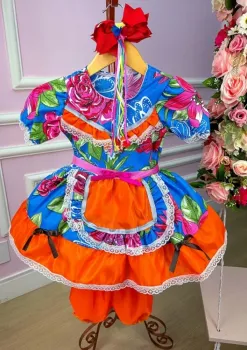 Vestido junino Maria Chiquinha 