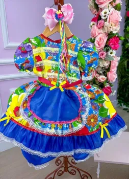 Vestido junino Maria Chiquinha  - Foto 2