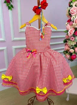 Vestido Banana Club Junino Luxo