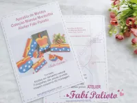 PDF01   Apostila de Moldes  em PDF  Coleção Mamãe Maravilha - Foto 2