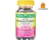 Probiótico Spring Valley 1billion Womens C/60 Gummies Eua