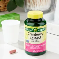 Cranberry Extract 500 Mg Spring Valley 60 Cáps - Importado - Foto 2