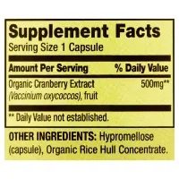 Cranberry Extract 500 Mg Spring Valley 60 Cáps - Importado - Foto 3