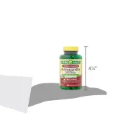 Extra Strength Ashwagandha Spring Valley 1300mg (KSM-66 Ashwagandha) C/60 Cps EUA + Frete Grátis - Foto 7