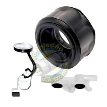 Borracha Vedação Courier Focus Ecosport Kit Saída Retorno Bomba Combustível