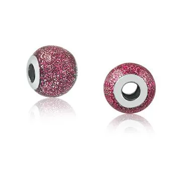 Berloque de Prata 950 - Separador Glitter - 251189 Imagem