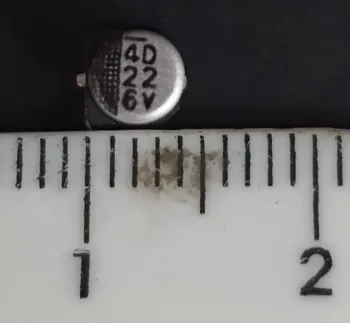 CAPACITOR ELETROLITICO 22UFX6V SMD 